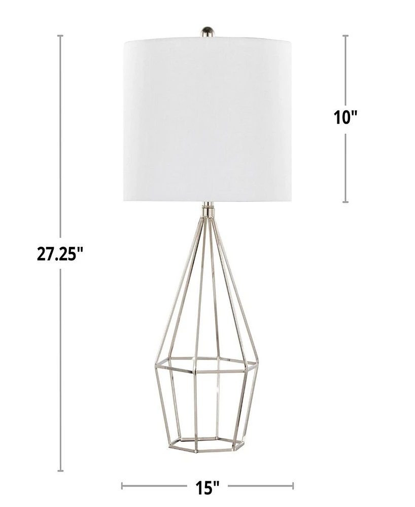 Lumisource Geome 27" Contemporary Table Lamp, Set of 2