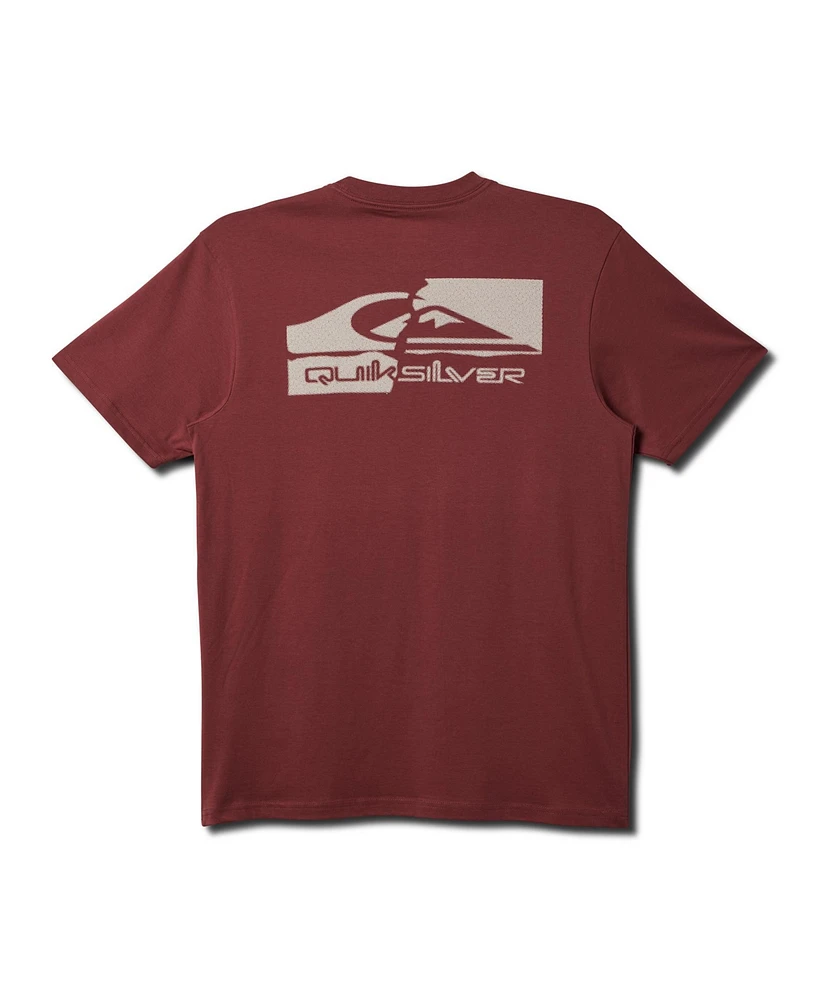 Quiksilver Men's Torn Short Sleeve T-Shirt