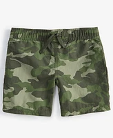 Epic Threads Toddler Boys 2T-4T Camo Nylon Shorts, Exclusively at Macy's
