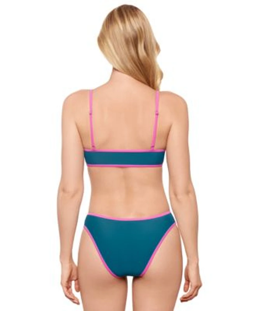 Salt Cove Juniors Front Tab Midkini Top Hipster Bottoms Exclusively At Macys