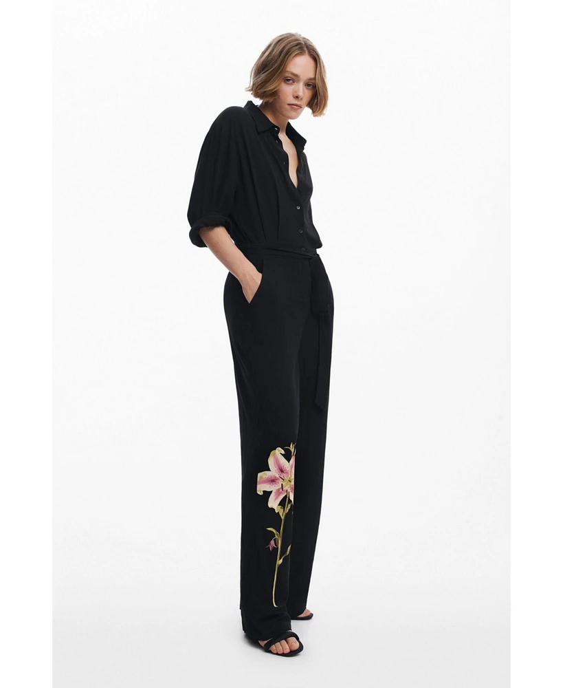 Desigual Women's Lily belt jumpsuit