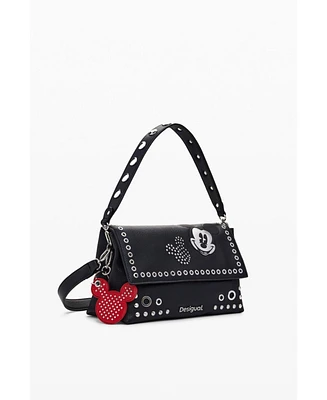 Desigual Women's Medium Mickey Mouse studded bag