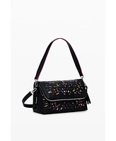 Desigual Women's Medium crossbody perforated bag