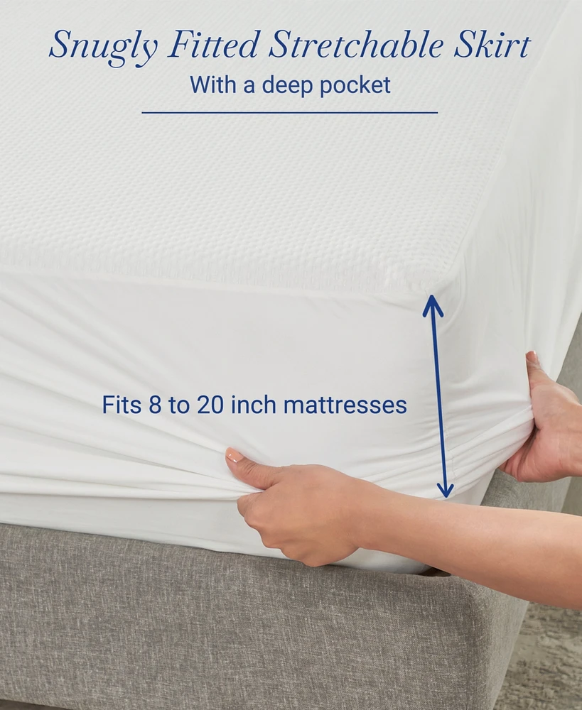 Premium Waterproof Mattress Protector for King Size Bed