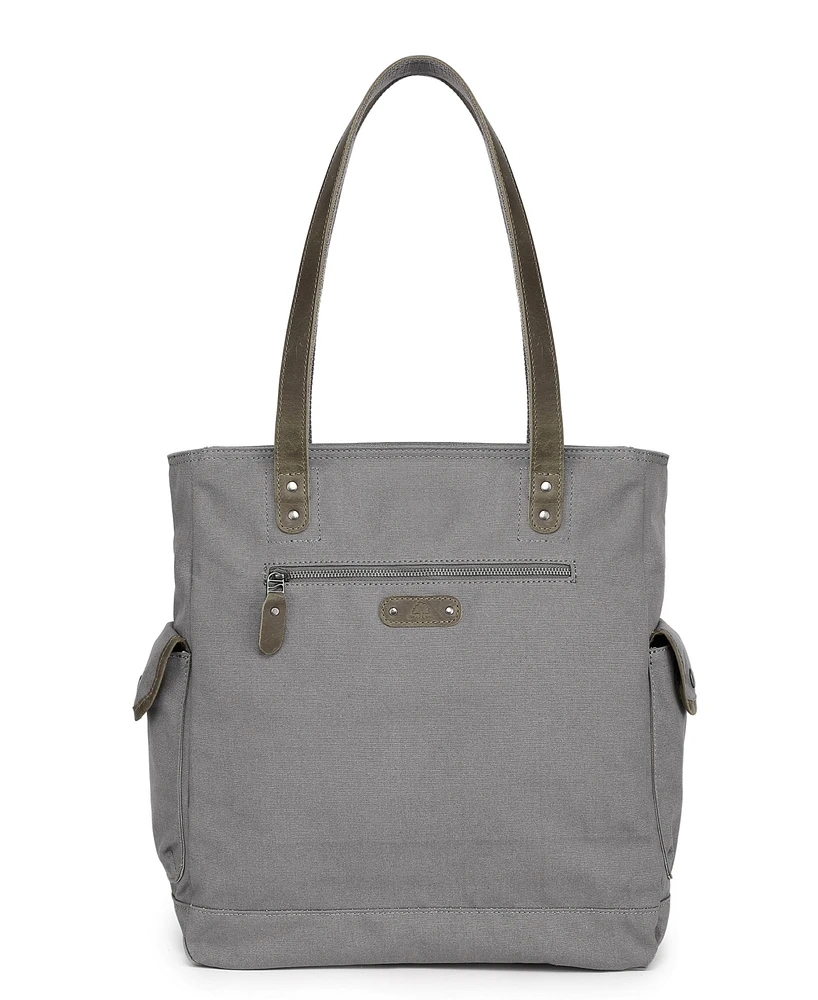 Tsd Brand Valley and Sky Canvas Tote Bag