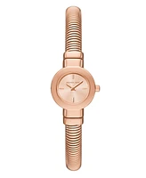 Michael Kors Women's Gramercy Two-Hand Rose Gold-Tone Stainless Steel Watch, 21mm