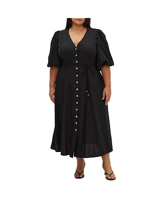 City Chic Plus Dahlia Dress