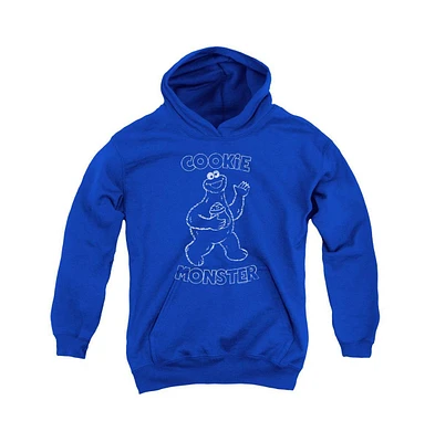 Sesame Street Youth Simple Cookie Pull Over Hoodie