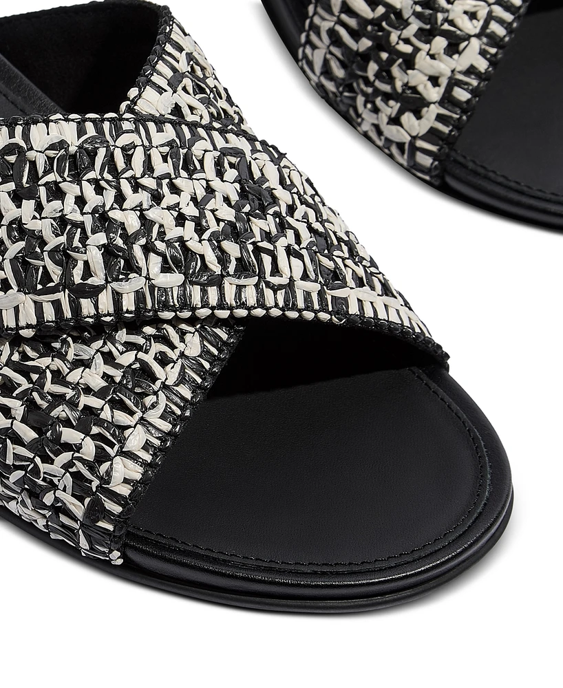 FitFlop Women's Gracie Woven Cross Slide Sandals