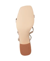 Marc Fisher Women's Gellyn Caged Block Heel Sandals