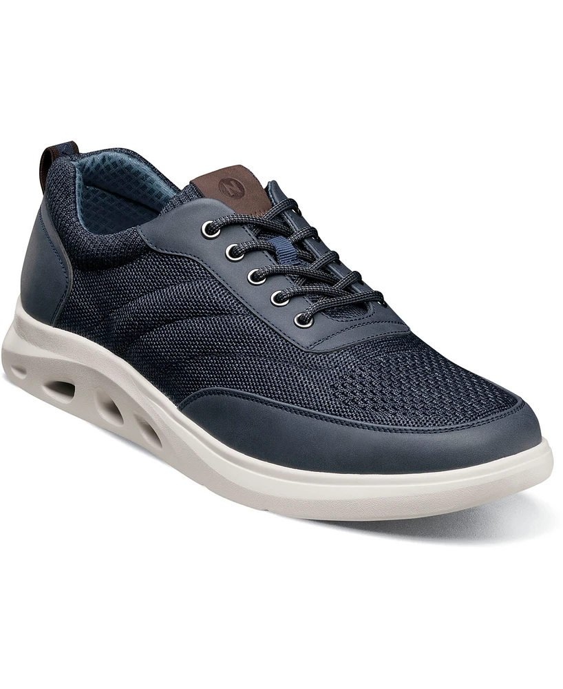 Nunn Bush Men's Ponte Knit Moc Toe Sneaker