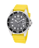 Invicta Men's 47163 Pro Diver Quartz 3 Hand Charcoal Dial Watch