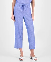 Anne Klein Women's Drawstring-Waist Ankle Pants