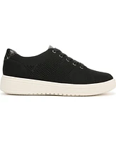 LifeStride Women's Vip Washable Court Inspired Lace Up Platform Sneakers