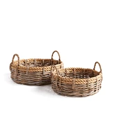 Sonoma Low Baskets Set of 2