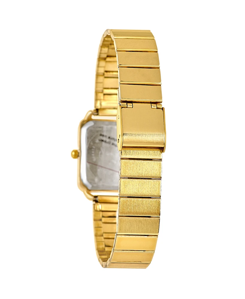 Jessica Carlyle Women's Gold-Tone Metal Alloy Analog Watch, 33mm