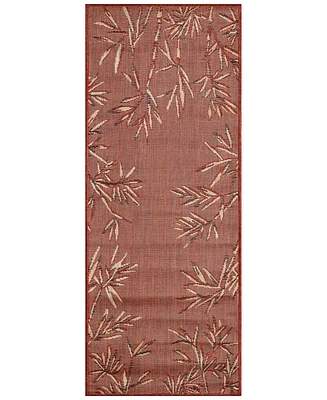 Liora Manne' Carmel Border 1'11"x4'11" Runner Area Rug
