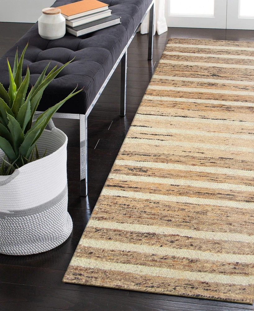 Liora Manne' Mojave Horizon Stripe 2'x7'6" Runner Area Rug