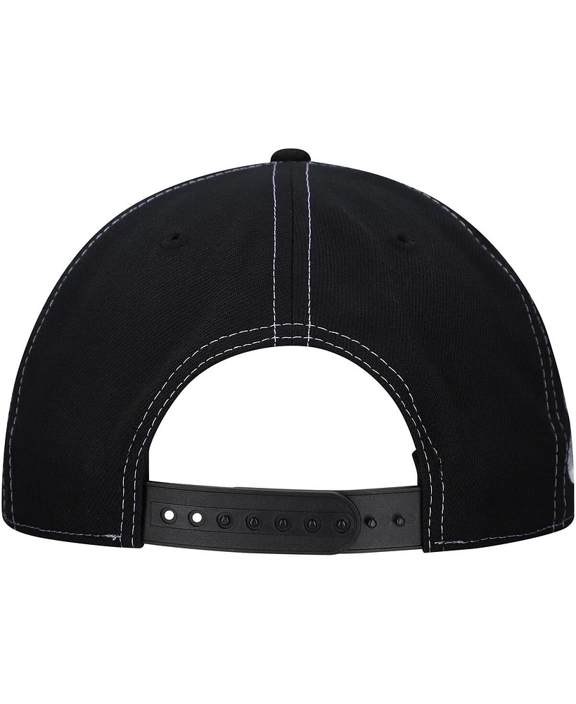 Lids Men's Black Mountain Dew Pitch Black Glow A-Frame Adjustable Hat
