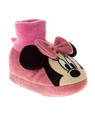 Disney Infant Baby Girls Minnie Mouse Bootie Shoe