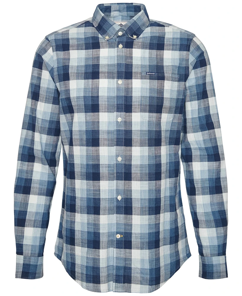Barbour Men's Tailored-Fit Hillroad Plaid Shirt