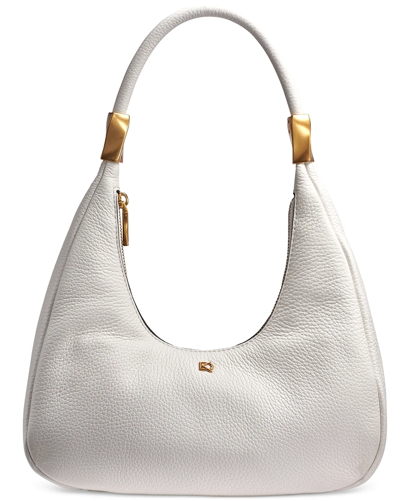 Donna Karan New York Quogue Leather Small Hobo Shoulder