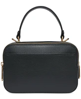 Karl Lagerfeld Paris Simone Camera Crossbody with Rainbow Stitching