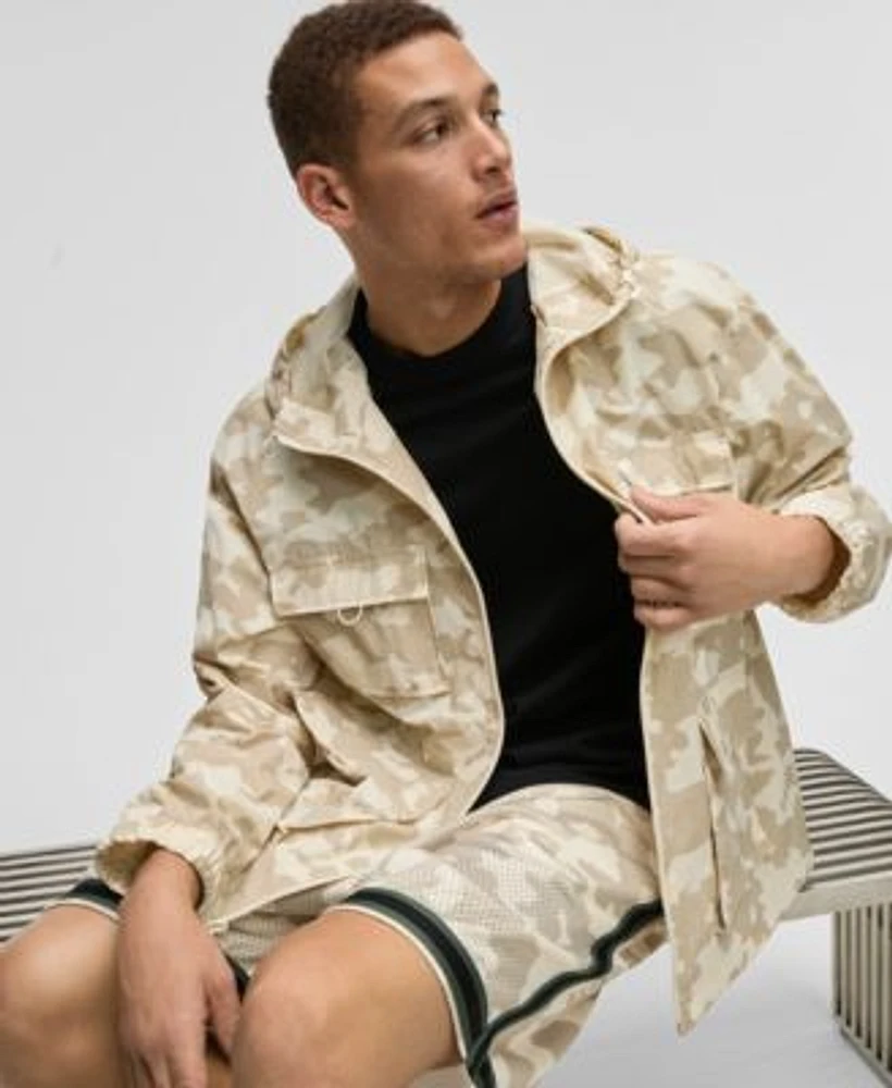 Mode Of One Mens Printed Utility Jacket Camo Mesh Shorts Exclusively At Macys