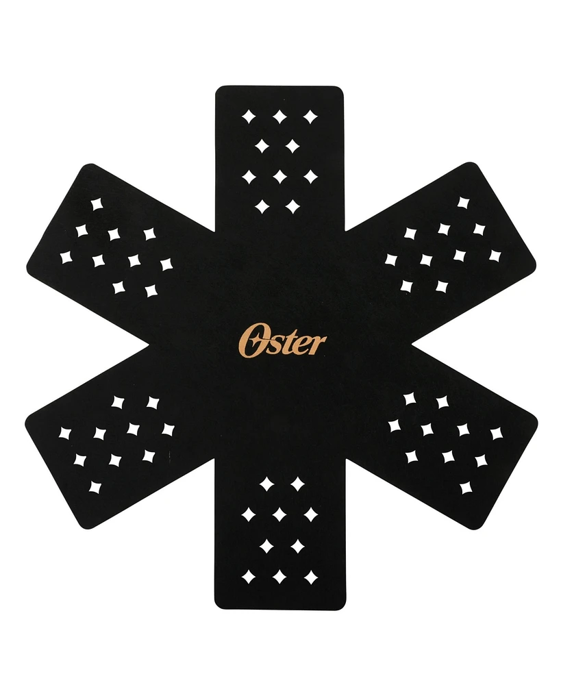 Oster Platinum Oxburg 14 Piece Forged Aluminum Pfa Free Non-toxic Premium Ceramic Non Stick Interior Cookware & Kitchen Tools Set