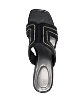 Bandolino Women's Molane Embellished Block Heel Sandals