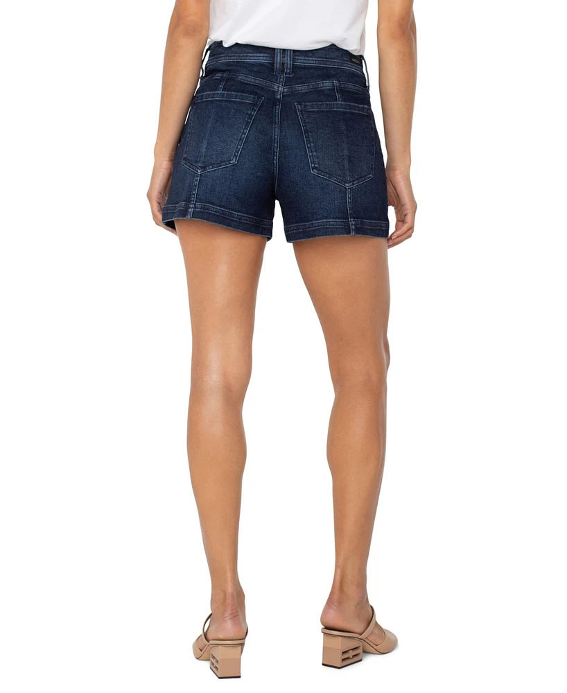 Liverpool Los Angeles Women's Utility High Rise A-Line Shorts
