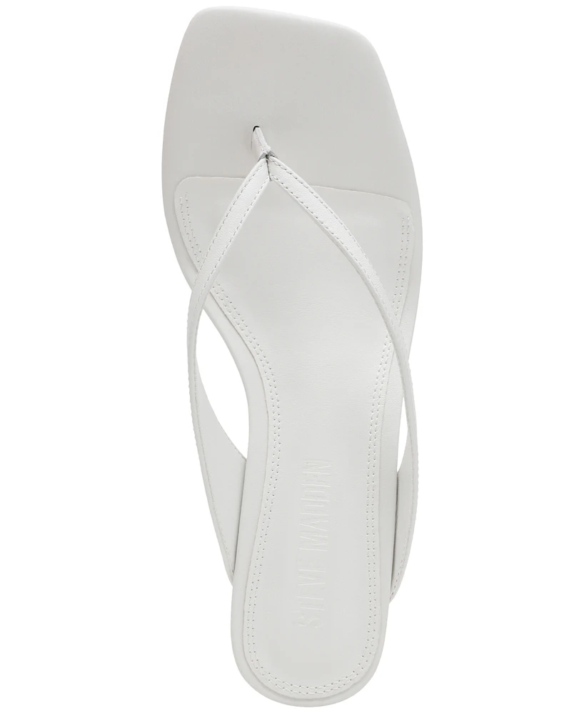 Steve Madden Women's Ninna Blade Heel Thong Sandals