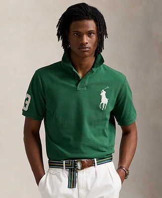 Polo Ralph Lauren Men's Custom Slim Fit Big Pony Mesh Shirt