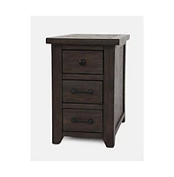 Harris Usb Charging Chairside Table