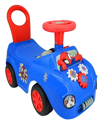 Kiddieland Lights N' Sounds Spidey Web Racer Ride-On