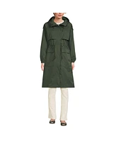 Lands' End Women's Petite Crinkle Coat