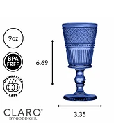 Godinger Claro Goblets - 9oz., Set of 4