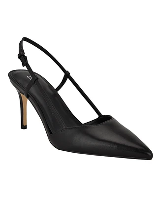 Calvin Klein Women's Jesa Pointy Toe Dress Slingback Pumps