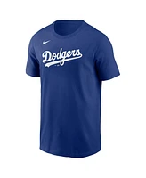 Nike Men's Blake Snell Blue Los Angeles Dodgers Fuse Name Number T-Shirt