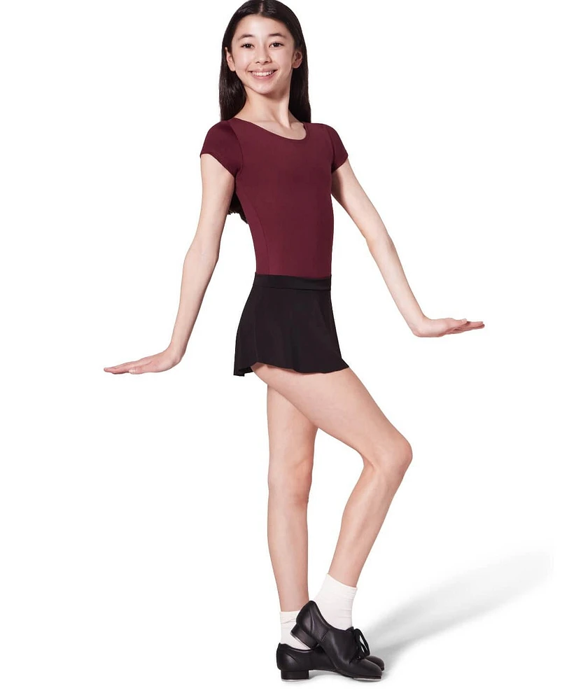 Capezio Girls Curved Pull-On Skirt - Tween