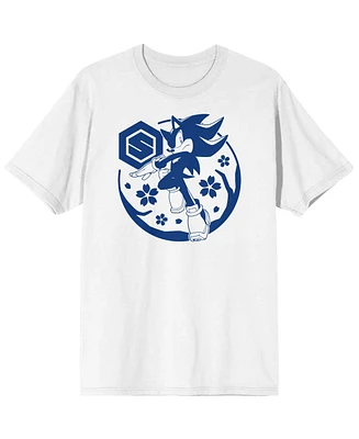 Sonic the Hedgehog Men's Modern Character White Graphic Tee - S