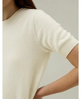Lilysilk Women's Crew Neck Basic Knit Top