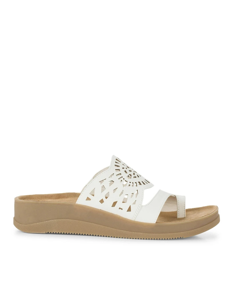 Baretraps Women's Flora Slide Slip On Sandals