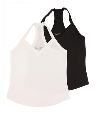 Felina Women's 2-Pack Pima Cotton Racerback Tank