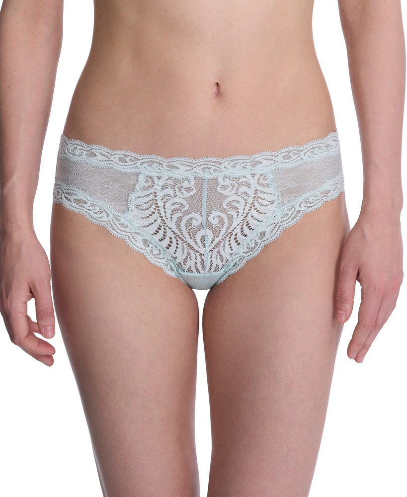 Natori Feathers Low-Rise Sheer Hipster Underwear Lingerie 753023