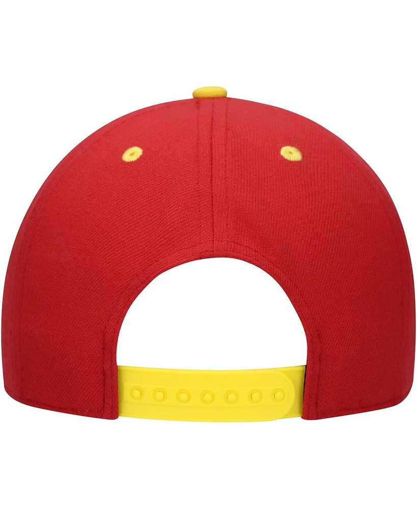 Lids Youth Red Flash Comic Undervisor Snapback Hat