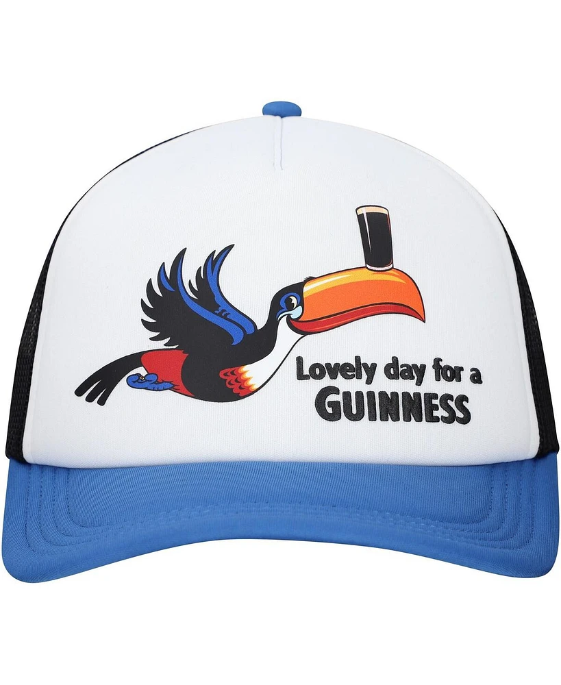 Lids Men's White Guinness Foam Trucker Adjustable Hat