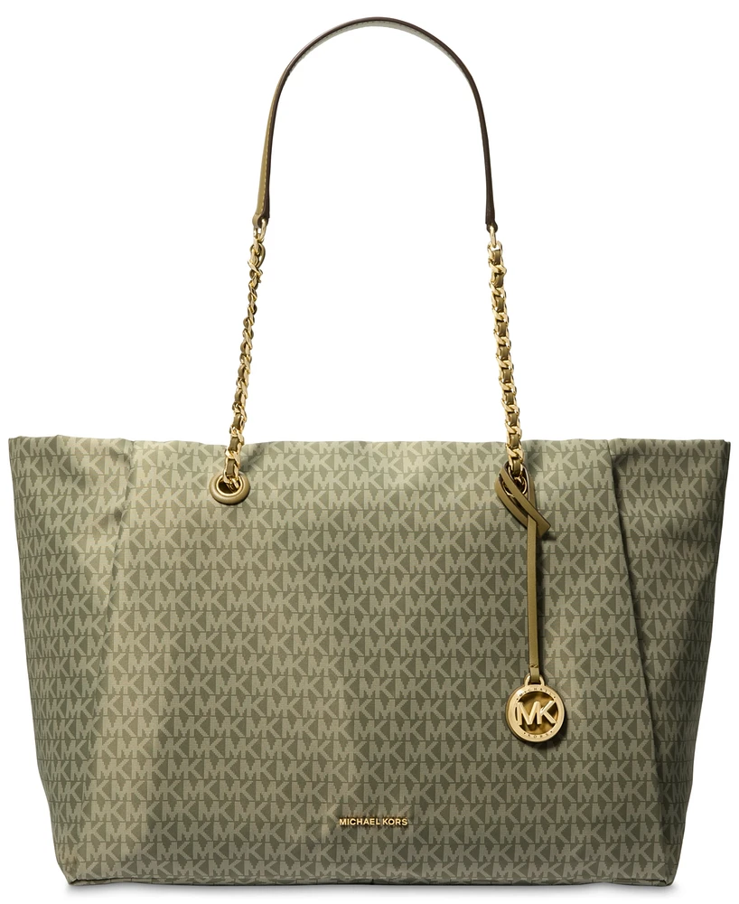 Michael Kors Georgia Large Nylon Top Zip Tote
