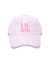 Bits & Bows Girls Lil Sis Bow Baseball Hat