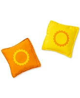 Melissa and Doug Kids' Hop & Count Hopscotch Rug & Throwing Beanies Playmat